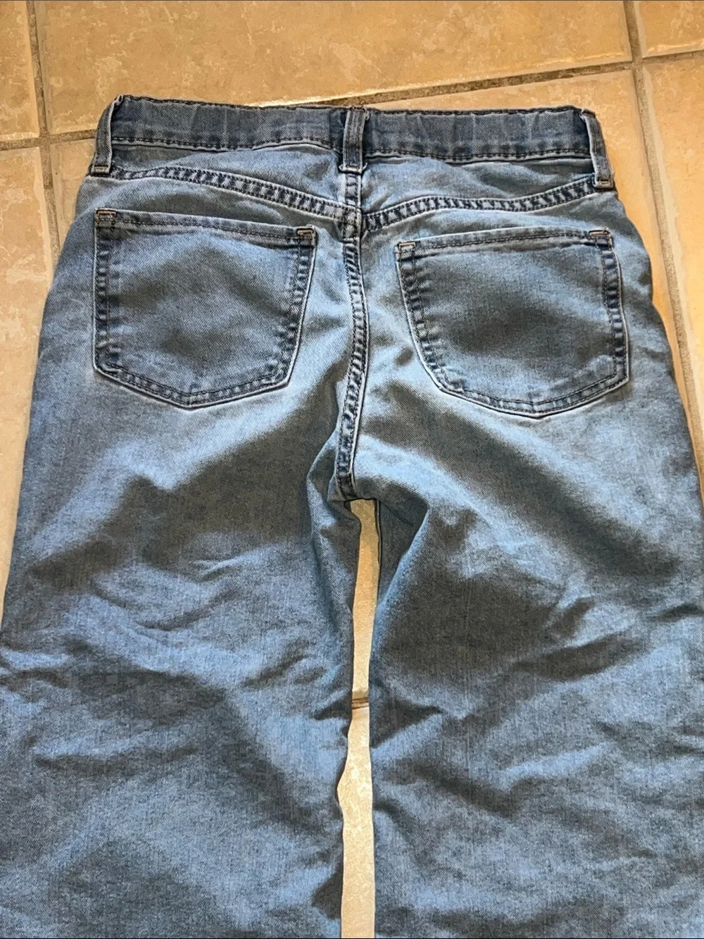 Old Navy Girls High Rise Wide-Leg Jeans